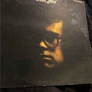 Elton John Self Titled  Vinyl Record with Lyrics 1973
